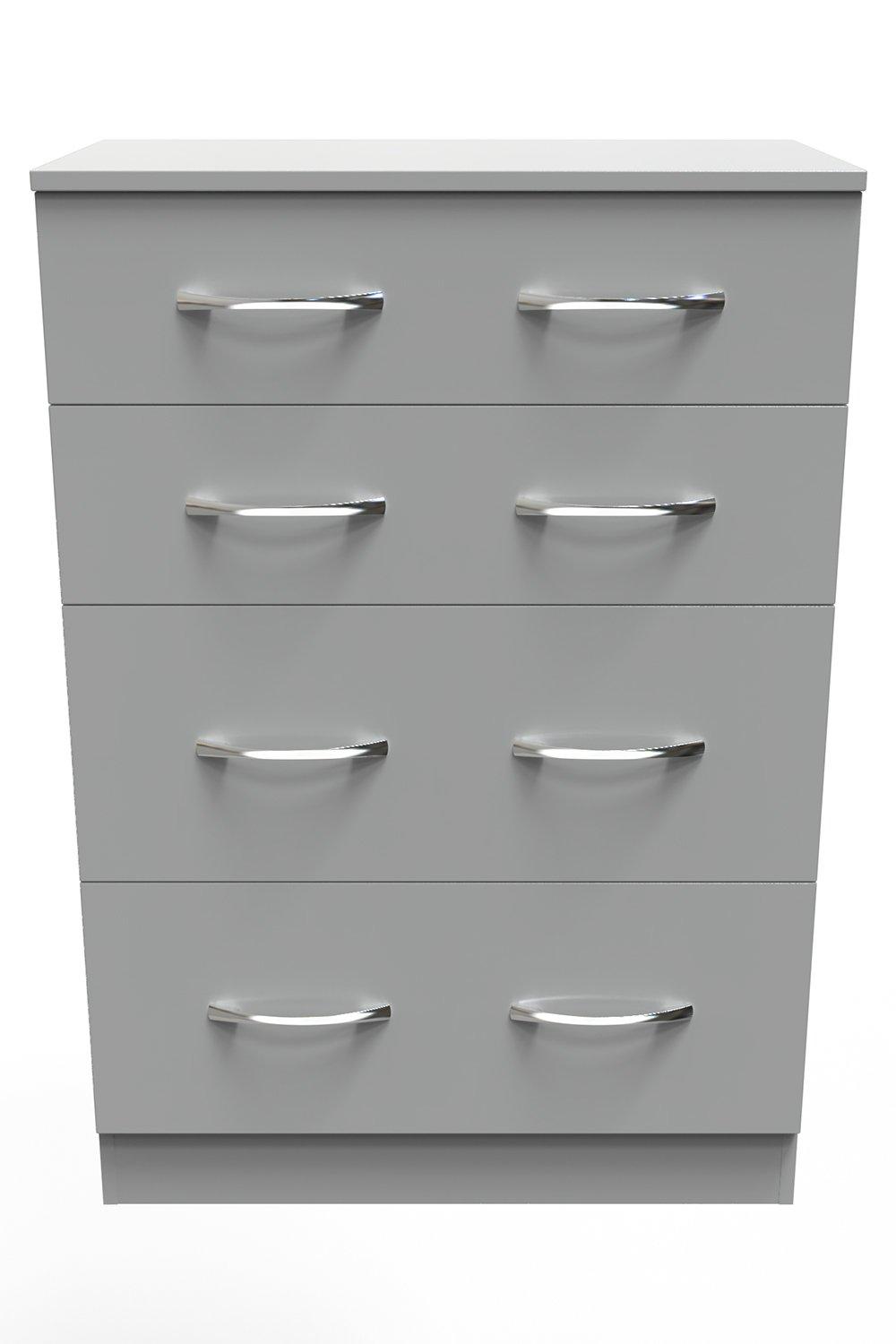 Hampshire 4 Drawer Deep Chest (Ready Assembled)